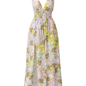 Piece Of Me V-Neck Maxi Dress