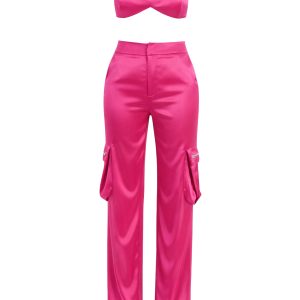 Satin Cargo 2 Piece Set