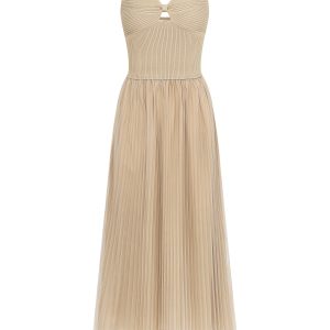 Halo Knit Midi Sleeveless Dress