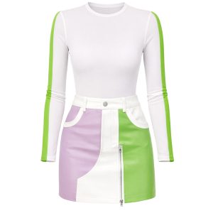 Skirt & Bodysuit Set