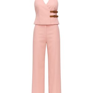 The Carter Halter Vest & Trouser Set