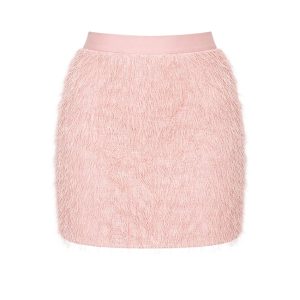 Fringe Mini Skirt