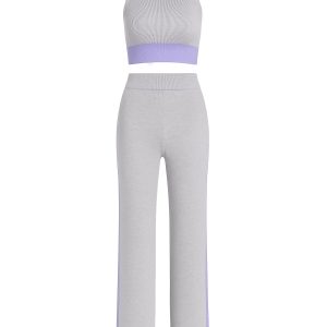 Focus On Me Knit Slvls Top and Pants Set