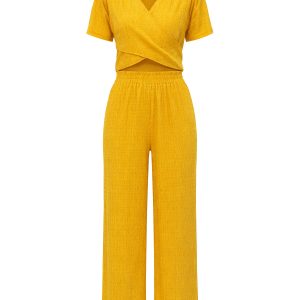 Textured Two Piece Set