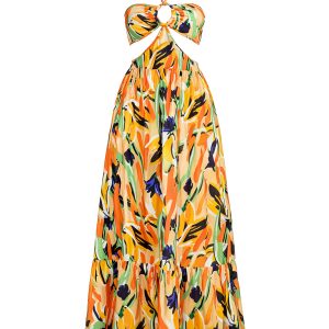 Bra Top Maxi Dress