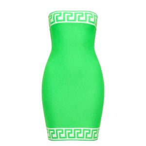 Strapless Tube Mini Dress