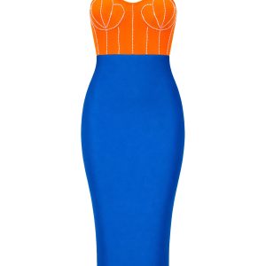 Off Shoulder Bandage Dress