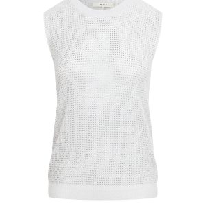 Knit Sleeveless Hot Fix Top