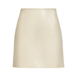 Croc Skin High Waist Mini Skirt *Limited Time Promotion