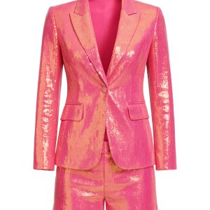 Sequin Blazer and Shorts Two Piece Set