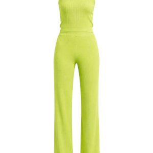 Normal Things Knit Sleeveless Top & Pants Set