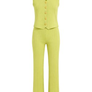 Soft Majesty Ribbed Knit Set
