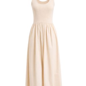 Hannah Sleeveless Midi Dress