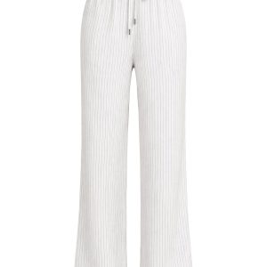 Isabella Pin Stripe Straight Pants