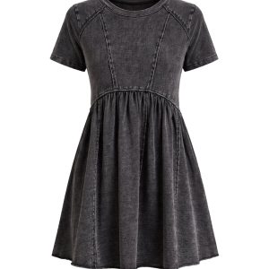 The Faded Bloom Mini Dress