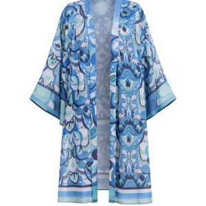 Rowena Printed Kimono Cardigan