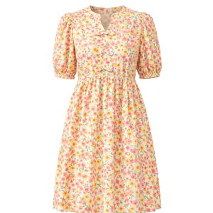 Bella Short Sleeve Shift Dress