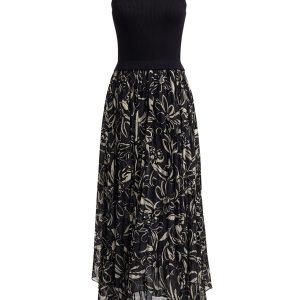 Fiorella Print Sleeveless Dress