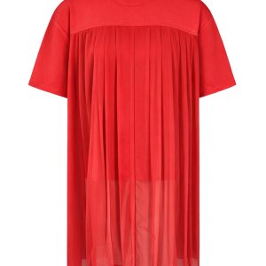 Maisie Pleated Short Sleeve Top