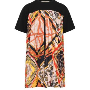 Linked in Style Printed Top