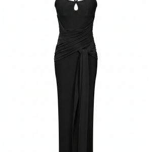 Bandage Strappy Maxi Dress with Wrap Detail