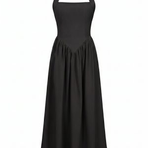 Halter Neck Flared Bandage Dress