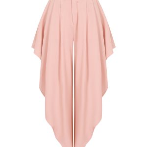 Pleated Super Flared Pants