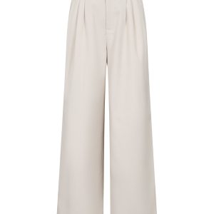 Woven Pants with Pleats