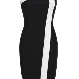Sculpted Contour Bodycon Dress