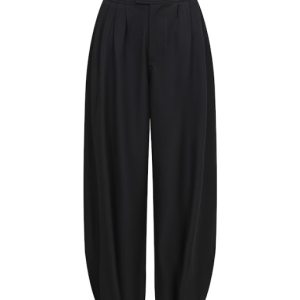 The Sera Woven Barrel Trousers